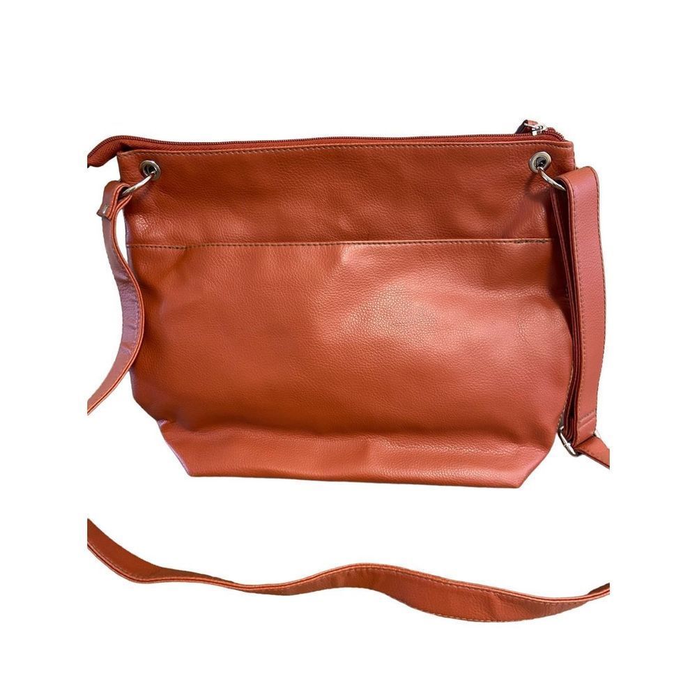 RELIC brick red square shape adjustable straps crossbody/shoulder bag - Picture 2 of 7